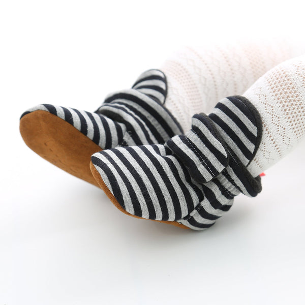Baby Stripe Pre-Walker Booties