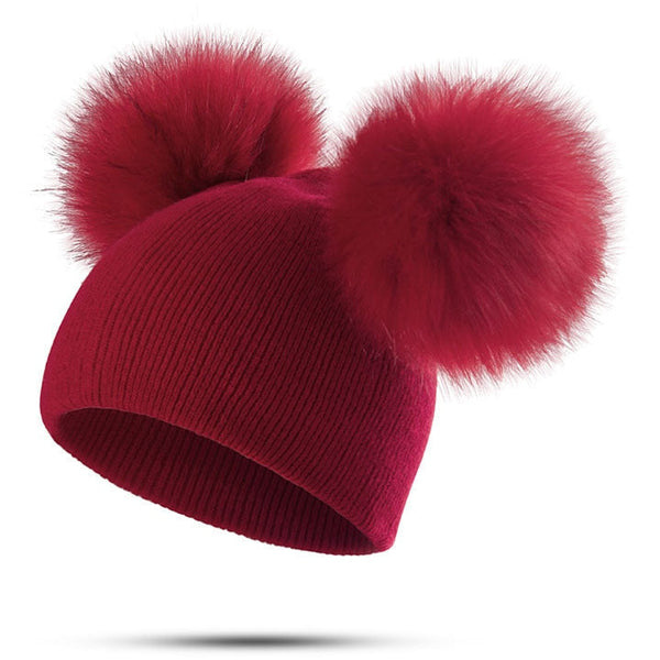 Winter Pompom Hat